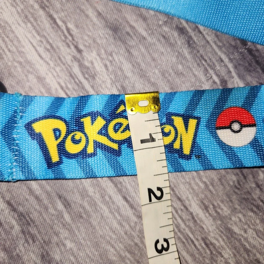 Pokemon Buckle‎ Belt Collectors Blue Yellow Red Character